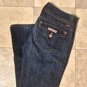 Hudson low rise flared jeans